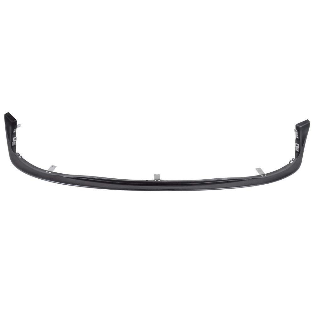 Fit 2008-2010 Subaru Legacy Front Bumper Lip Black PU | IKON MOTORSPORTS STI StyleJDM Bumper Only PolyUrethane Air Dam Chin Diffuser 2009 product thumbnail 6