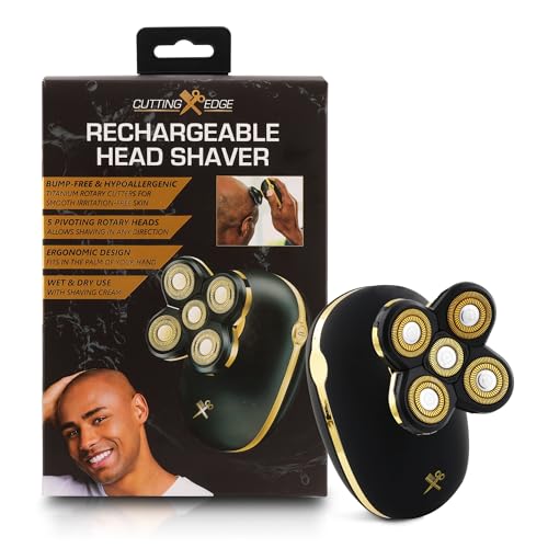 For Bald Men, Hypoallergenic Electric Rotary Shaver With Tit