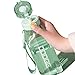 Price comparison product image Sports Water Bottle 700ml, Leakproof and BPA Free Drinks Bottle, Gym Water Bottle, Waterbottle for Travel Picnic Camping Hiking (Green)