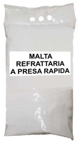 Set 5 Malta Refrattaria A Presa Rapida Kg 5 Colori Fa Da Te - Casa