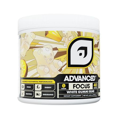 Image of Advanced Focus Powder - White Gummy Bear