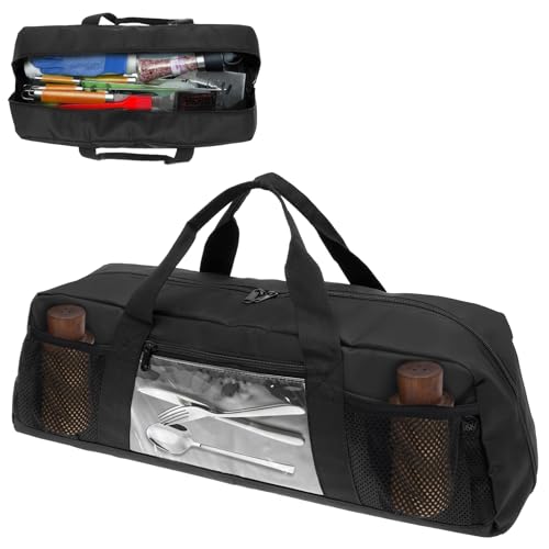 Bolsa para herramientas de parrilla 21" con bolsillos miniatura 1