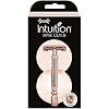 Wilkinson Sword Intuition Rose Gold Rasierhobel für Frauen – Plastikfreie Rasur mit Butterfly Öffnung