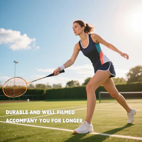 Image of Badminton Racket,Badminton Rackets,Both Offensive and Defensive,Lightweight 75g All Carbon Fiber One-Piece Molded Professional Durable Single Racket,Including 1 Ball Bag