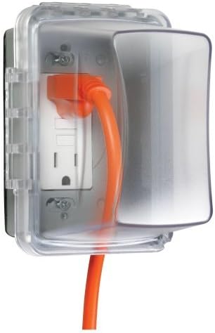 Taymac Single Gang In- Use Cover Plastic Clear Shrinkwrap