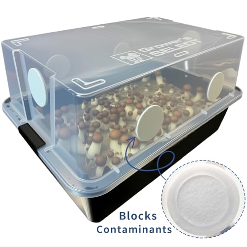 Image of 24 Pcs Monotub Adhesive Filter Disks 2.5 inch - 2MM Thick Synthetic Filter Paper Stickers for Mushroom Growing Supplies, Replacement Filter Pads for Mono Tub