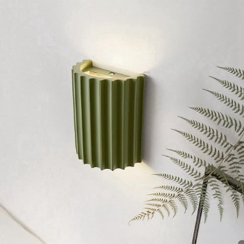 Lámpara de Pared para Interiores Pack de 2 Apliques Verdes 6