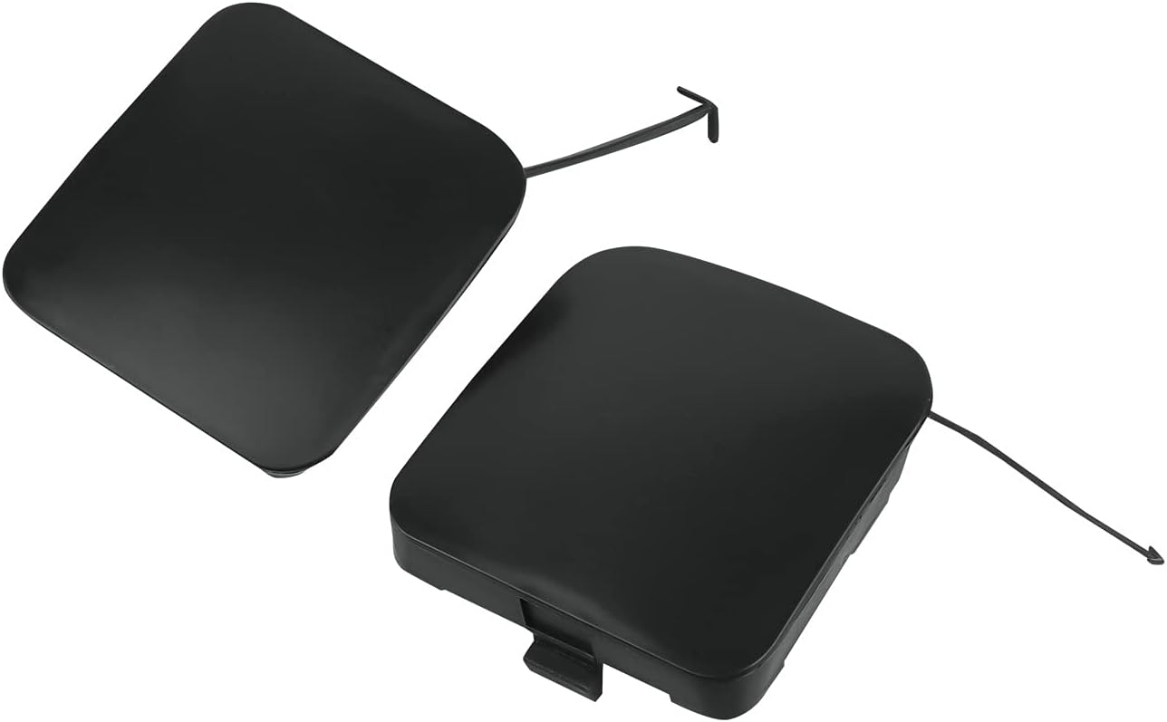 Front Left & Right Bumper Tow Hook Eye Cover Cap Compatible for 2009-2012 Toyota RAV4 53286-0R020 53825-0R020