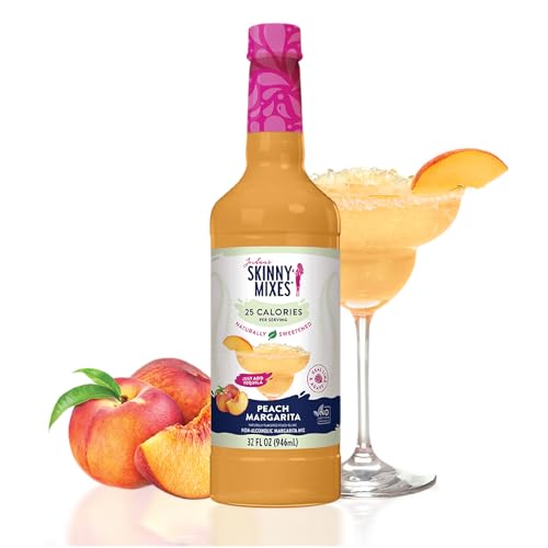 Jordan's Skinny Mixes Syrups Sugar Free Syrup, Naturally Sweetened Peach