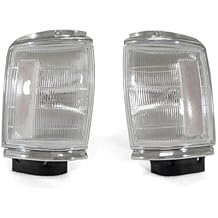 Corner Light Front Chrome/Clear for Toyota for Pickup 1987-1988 Truck Incandescent Plastic Cl-Ty-PU-2WD