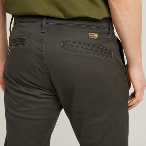 G-STAR Skinny Chino 3.0, Pantaloni Uomo, Grigio (Asfalt D25179-C105-995), 40W / 34L - 7