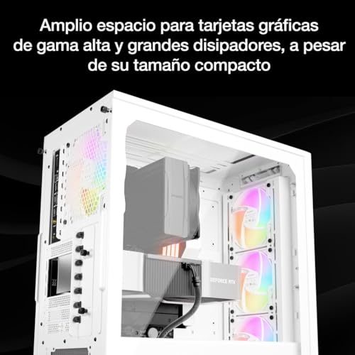 Caja de PC be quiet! Pure Base 501 LX White con 4 ventiladores Light Wings LX PWM 5