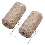 AMPLIAMENTE UTILIZADO: se puede usar en muchas ocasiones, como envolver regalos, jardinería, reciclaje, crochet, manualidades, envolver vasos, tarros de albañil y el Día de Acción de Gracias, Navidad y más.