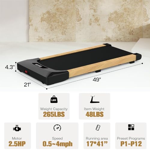 Caminadora Under Desk Walking Pad para Oficina en Casa miniatura 4