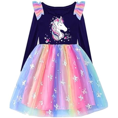 VIKITA Girls Princess Tulle Dress for Parties Cover