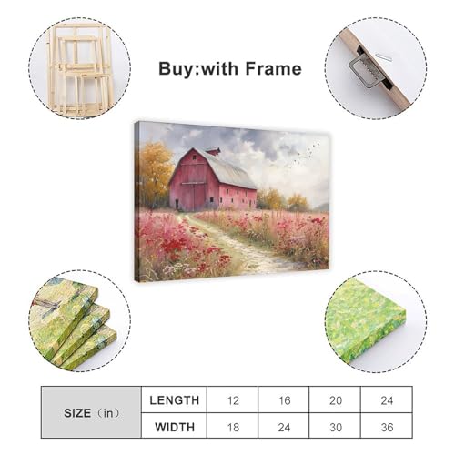 Poster chemin fleurs sauvages 50x75 cm pour égayer un mur blanc et vide - 2