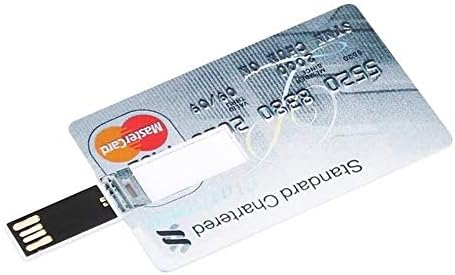 QWERBAM Bank Card USB Memory Stick HSBC Master Credit Card USB Flash Drive 64gb Pen Drive 4GB 8GB 16GB 32GB Pen Drive 128gb High Speed (Capacity : 4GB, Color : 8)
