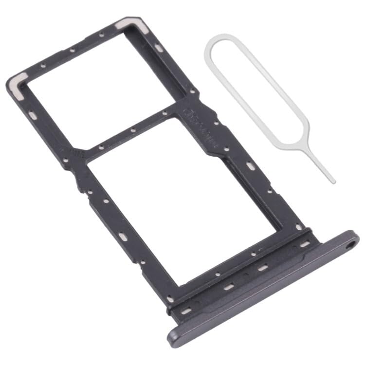 Tiroir Carte SIM MicroSD pour Samsung Galaxy Tab A8 10.5 LTE 2021 (SM-X200/X205) Support Plateau Porte - Noir