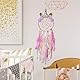 Basumee Kinder Traumfänger Einhorn Dreamcatcher Handgemachter Einhornform Traumfänger fur Kinderzimmer Deko 20x72 cm aus Metallring und Feder…