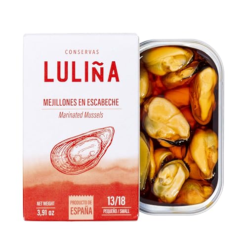 Mejillones en Escabeche Luliña, 13/18 Unidades, 120 ml