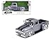 1956 F-100 Pickup Truck Gray Metallic with Black Stripes Just Trucks Series 1/24 Diecast Model Car by Jada 34308