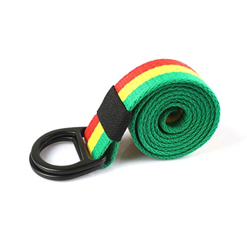 Rasta Jamaican RGY Canvas Belt with Styilish Buckle3