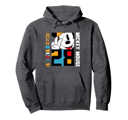 Mickey 28 Pullover Hoodie - Sweat Idéal pour vos Sorties Weekend et Soirées Cocooning
