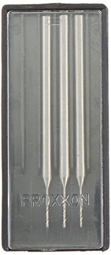 Proxxon 28864 Tungsten Vanadium Micro Twist Drills, 3 pcs., 1/64" (0,5 mm), Silver, 0.5 mm - Image 3
