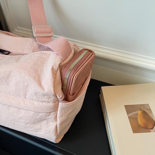 Sac à main rétro nylon pratique pour travail et usage décontracté
