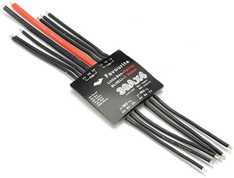 Closeout LittleBee-Spring 30Ax4 Blheli_S BB2 30A 2-4S 4 in 1 ESC with 5V 12V BEC Support D-Shot