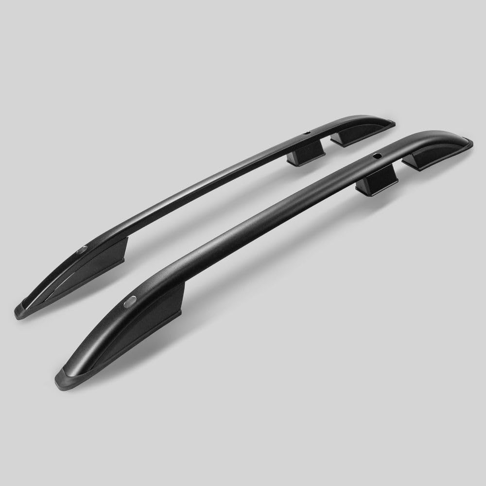 CHROMEMASTER | Les Barres de Toit Compatible avec Fiat Panda Hayon 2012+; Rails de Toit Conçus pour Le Montage de Barres de Toit, de Coffres de Toit, de Porte-vélos | Aluminium Durable