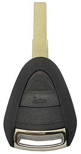 Coque clé Porsche 911 Cayman Boxster Carrera GT 2 boutons de remplacement