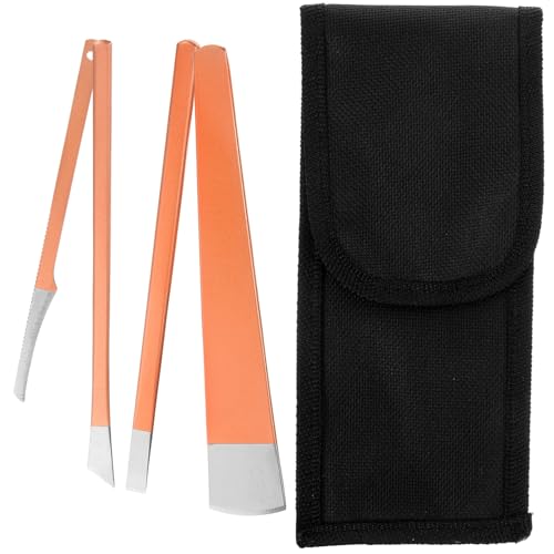 POPETPOP Strumenti per Pedicure Coltelli per Cuticole Strumento per Cura dei Piedi Inossidabile Strumento per Pedicure Professionale e Domestico