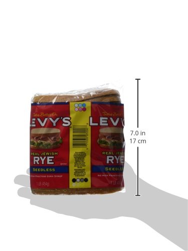 Levy's Real Jewish Rye Seedless Bread, 16 oz