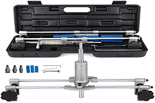 Mophorn Kit de Montaje de Puerta Plantillas de Bloqueo 6 PCS Montaje de Puerta de Embutir 3 Cortadores M10 (18mm, 22mm, 25mm) Herramienta de Plantilla de Mortaja de Instalación Cerrajero Profesional