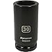 Dynamic Tools D020230 3/4" Drive 6 Point Metric Impact Socket with 30mm Deep Length