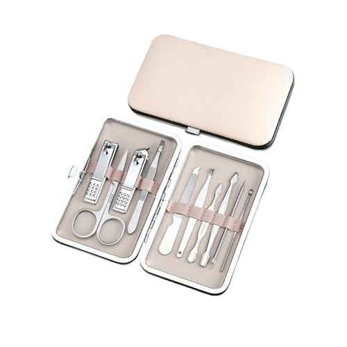 Kit de manucure pour les orteils et mains 10 pièces idéal en voyage