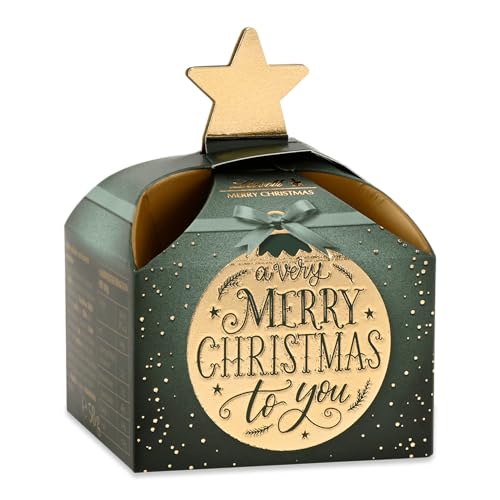 Lindt Schokolade | Kalligrafie Xmas Würfel | 58g | 5 edle Pralinen in einem festlichem Würfel im Kalligrafie-Design | perfektes Schokoladen-Geschenk in der Weihnachtszeit