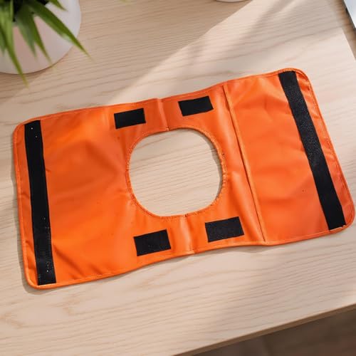 Couverture de sécurité orange pour treuillage et amortisseur de corde résistant