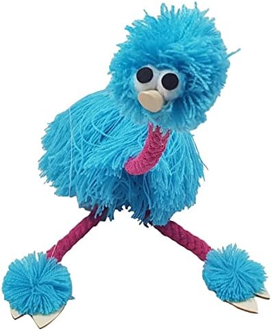 TLM Toys Puppet Ostrich On Strings,Funny Ostrich Marionette Puppet | Handmade Ostrich Marionette Puppets String Doll Parent-Child Interactive Educational Props for Children Kids