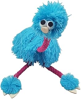 Ecoticfate Ostrich Marionette Toy Pull String Puppet Ostrich Toy Marionette Puppet Hand Made Ostrich Marionette Puppets String Doll Parent-Child Interactive Toys