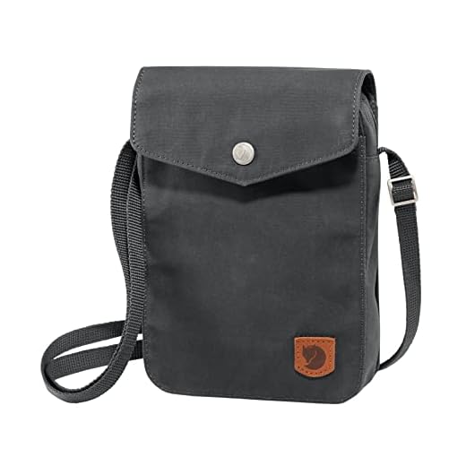 Fjällräven Greenland Pocket axelväska, 22 cm, super grå