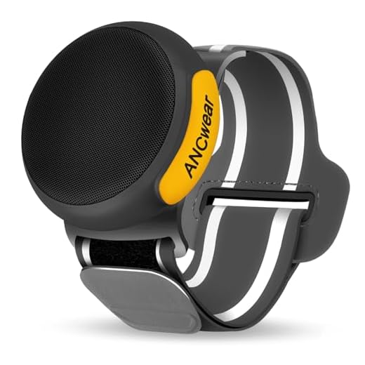 ANCwear Altavoz Wearable Inalámbrico Bluetooth 5.3 TWS, Mini con Sonido HD, 8H Autonomía, USB-C, Resistente al Agua IPX6, Ideal para Actividades al Aire Libre, Fiestas, Acampada, Bicicleta