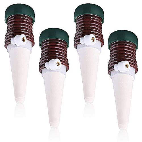 Preisvergleich Produktbild FANDE Pflanzenbewässerungsgerät, Pflanzenbewässerung Wasserspender, einstellbares automatisches Pflanzenbewässerungssystem, für Zimmerpflanze im Innenbereich (4 Stück)