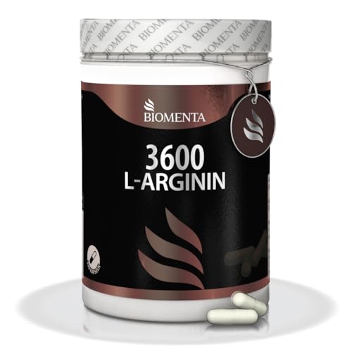 L-Arginin BIOMENTA 3600, Aktionspreis, 320 Kapseln hochdosiert