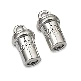 SILVER COFFEE CUP CHARMS: Elevate your coffee game and add a dash of whimsy to your jewelry collection with our Cute 3D Silver Coffee Cup Charms. Perfect for coffee lovers, these charms are designed to capture the essence of your daily caffeine fix i...