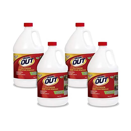 Iron OUT Liquid Rust Stain Remover 4 Pack