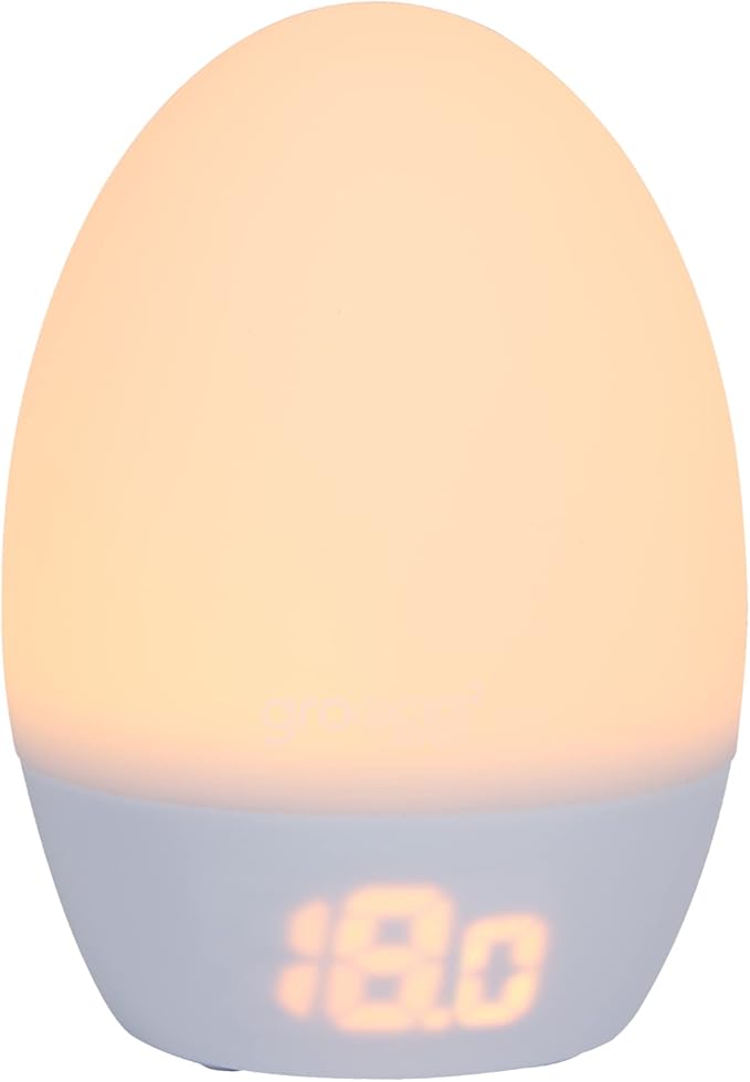 Tommee Tippee Groegg2 Digital ColourChanging Nursery Thermometer and Nightlight, USBPowered