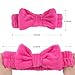 Jaciya Spa Makeup Headband 8 Packs Skincare Headband for Washing Face Spa Gifts for Women Bachelorette Party Favors Wedding Hair Accessories(Hot Pink)