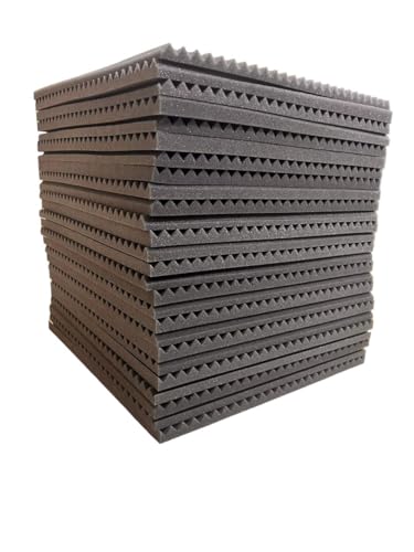 10 Placas Acústicas 50 X 50 Cm Flat 20mm Anti Chamas